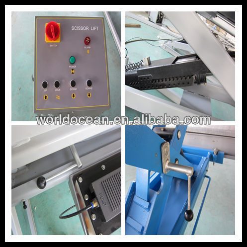 New products small scissor hydraulic lift