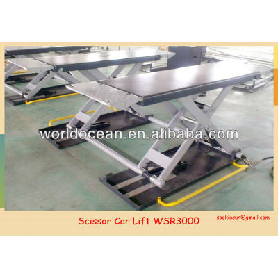 Scissor car lift WSR3000 auto mid lift scissor lift