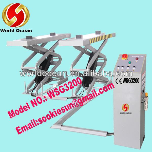 2013 New Product WSG3200 scissor car lift