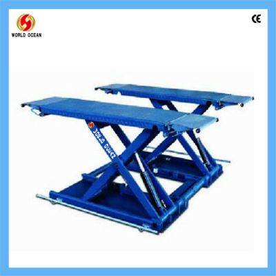 2.7T/ 625mm used auto scissor lift with CE