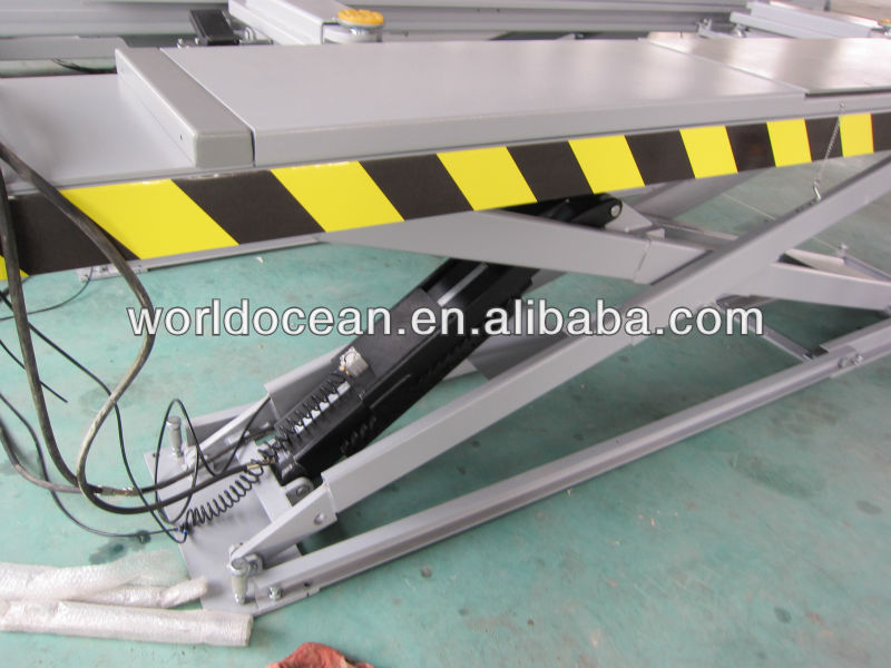 Undreground type hydraulic scissor car lift with CE certification