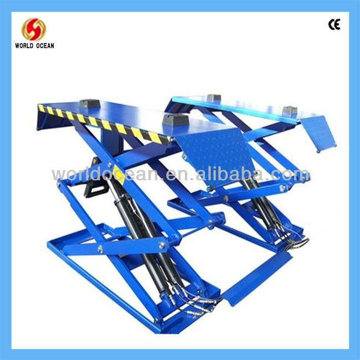 Ultrathin small scissors car lift / vehicle lifter with 3.0t