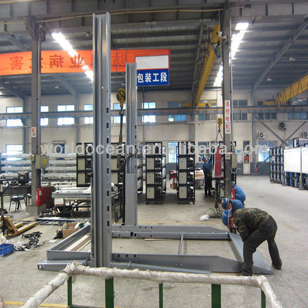 New products for 2013 in ground Hydraulic Scissor car lift with CE certificate