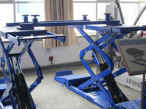 in ground scissor lifter car lift WSG3200 with CE certificate