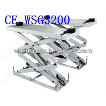 2013newest type scissor car lift for sale WSG3200 with CE