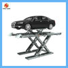 double lifting with jack/scissor car lift