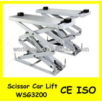Scissor car hoist WSG3200 withg CE