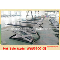 Factory direct sales WSG3200 CE approved full rise scissor hydraulic car lift