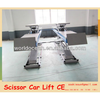 CE Ceritficate hydraulic double jack Scissor car lift WSA5000 Vehicle lift