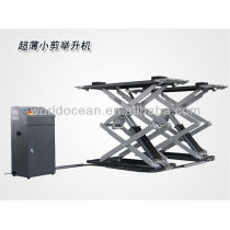 3 ton ultrathin car scissor lift made in china