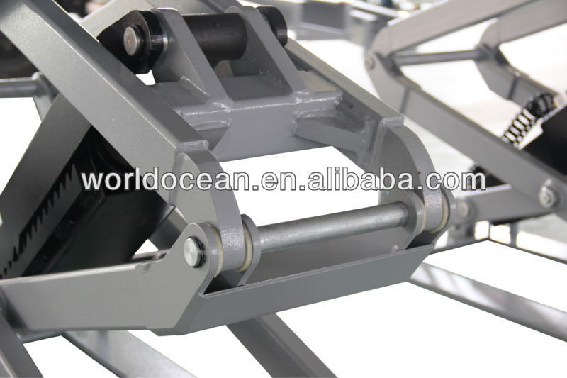 Hot sales WSG3200 hydraulic scissor car lifter with CE Certificate