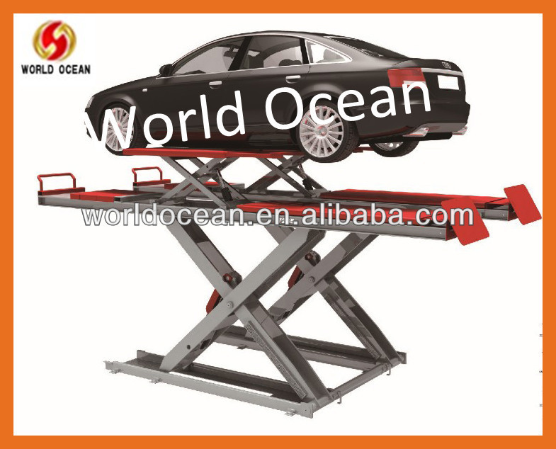 Professional car maintance scissor car lift car lift rolling jack WOW7235
