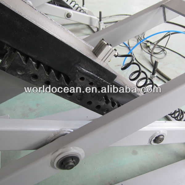 WSA3500 car lifter platform Scissor alignment lift