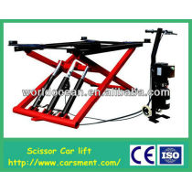 Scissor hoist lifting equipment