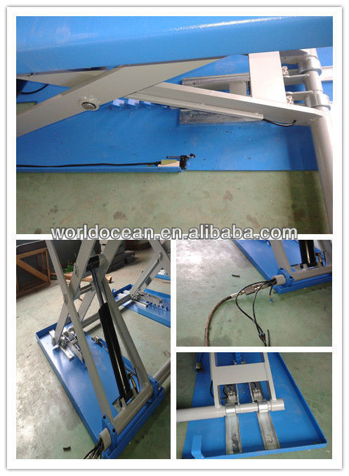 3 tons mid rise car scissor lift for sale from China