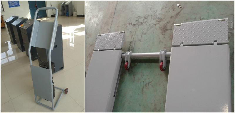 Low rise mobile power unit mechanical scissor lift