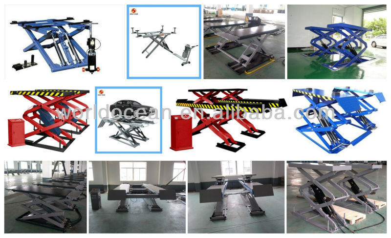 Wheel alignment lifting vehicles equipment with CE