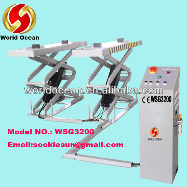 Model WSG3200 Hydraulicscissor vehicle Lift auto hoist