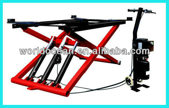 Wheel alignment hydraulic car lift with ce