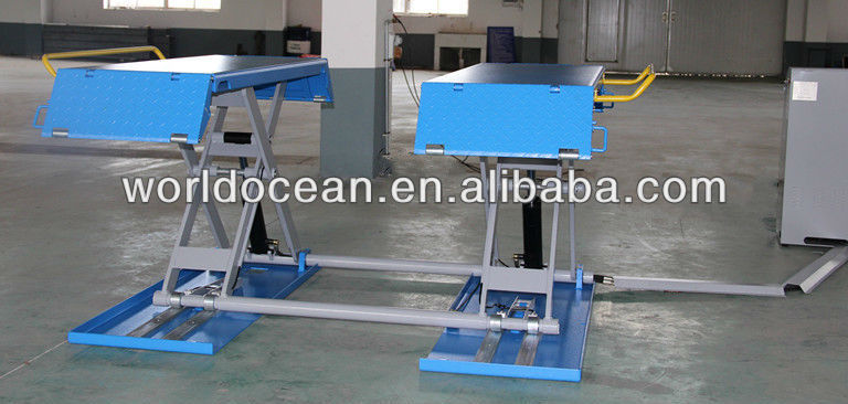 Mobile scissor car lift with CE approved