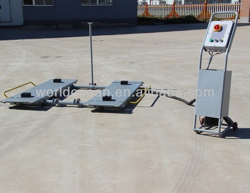 Mid rise small hydraulic scissor lifts for cars WSR3000-M
