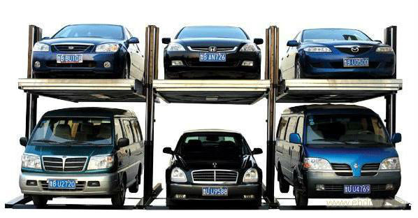 Car stacking WP2-5A Parking Lift In Pit For Two Cars