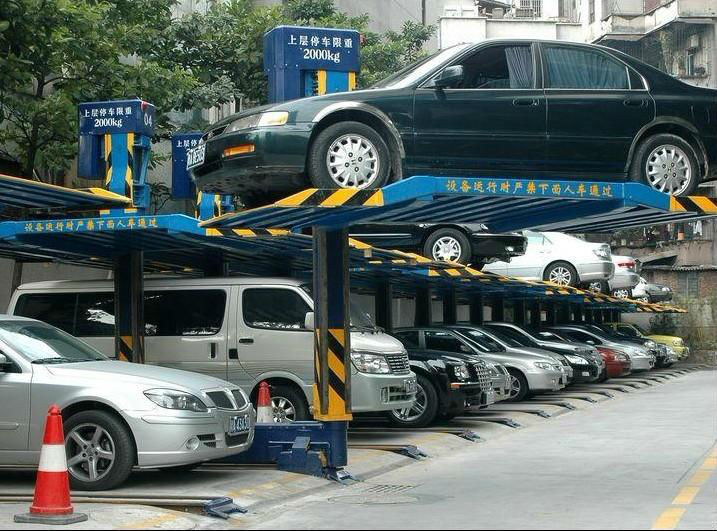 2.2 ton two post lift car parking