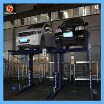 2.7 ton two post vehicle parking system