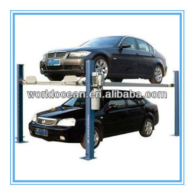Four post parking system CEcertified stack parking lift