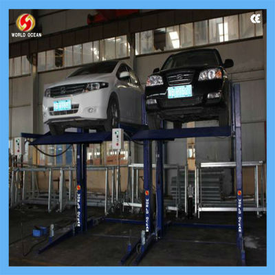 CE/UL/GS certified 2 levels garage parking lifts WP2700-B