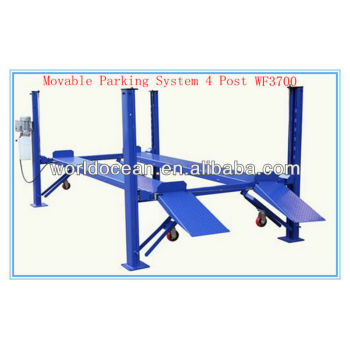 Portable four post hydraulic parking system WF3700
