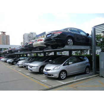 cheap commercial parking equipment 2 levels parking system wow8018