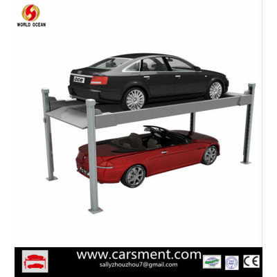 Four post parking lift garage equipment with CE certifcate