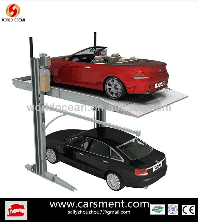 New Product for 2013 Two post automatic parking lift used home garge