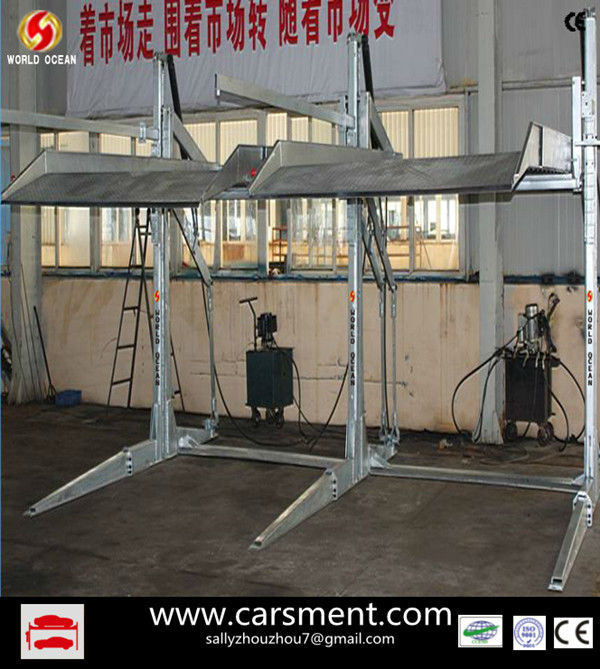 New Product for 2013 Automatic Two Post Parking Lift for 2700kgs garage equipment with CE certifcate