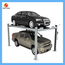 New Product for 2013 Four post hydraulic parking lifts garage equipment with CE certifcate