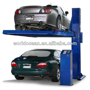 2.5ton One post parking car lift simple parking system