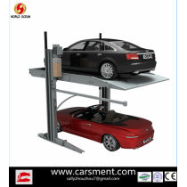 New Product for 2013 Two post hydraulic double car parking lift for parking system