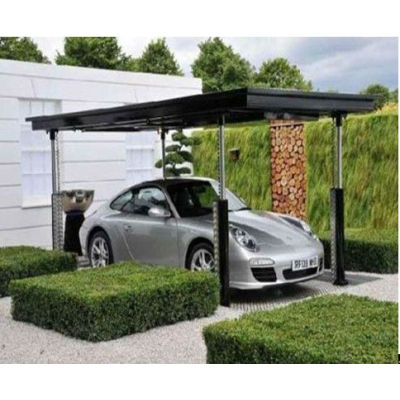 Underground parking system for cars with video