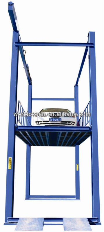 Cargo and car lift platform for residential and office building