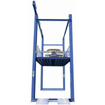 Cargo and car lift platform for residential and office building