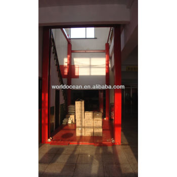 cargo and car lift platform WCH3000 with CE for 4S shops and repair shop