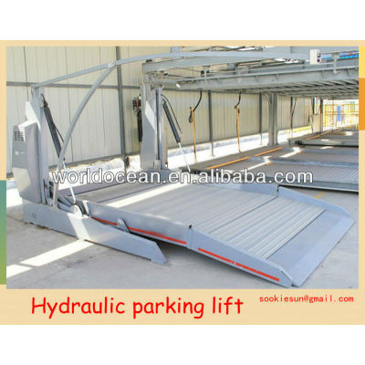 , two Post Parking Lift Garage Car Elevator,Hydraulic Tilt Car Parking Lift