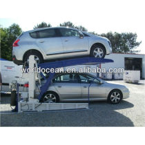 Two post car tilting parking lift WPTI-2700