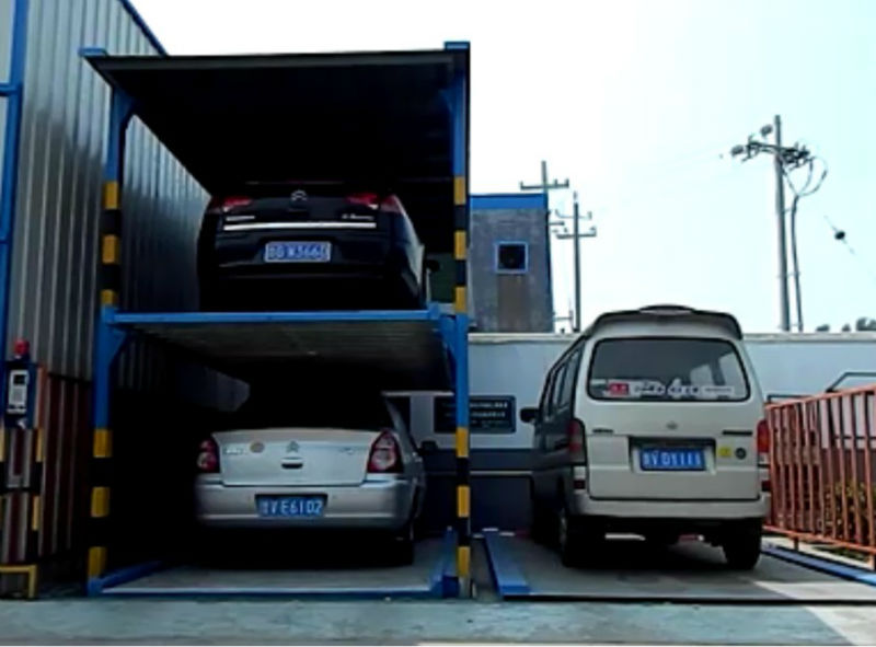 Construction Lift Car Parking System with Pit