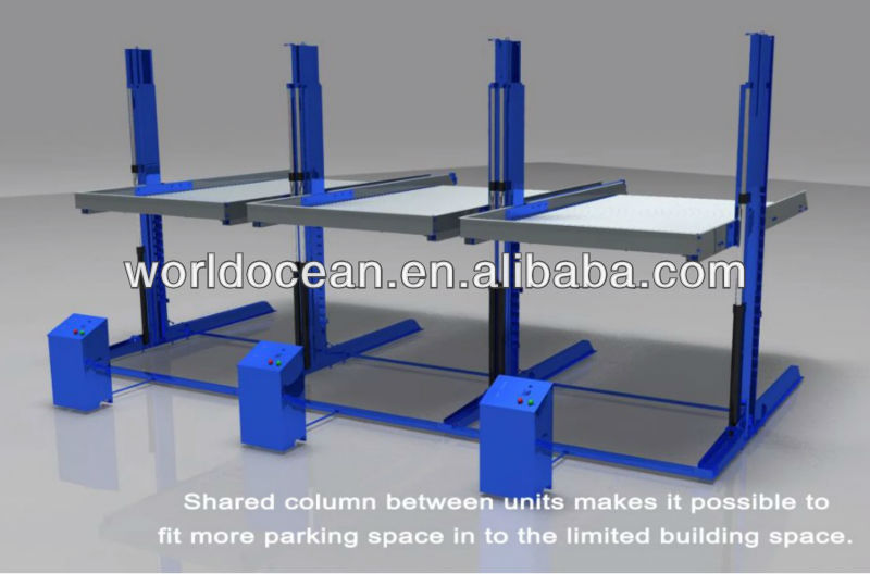 Hydraulic car parking lift ,two post car parking lift