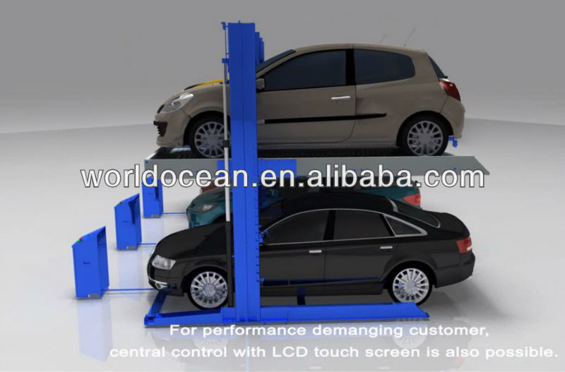 Automatic car stacker