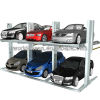 2 post car stacker for 2 cars elevator