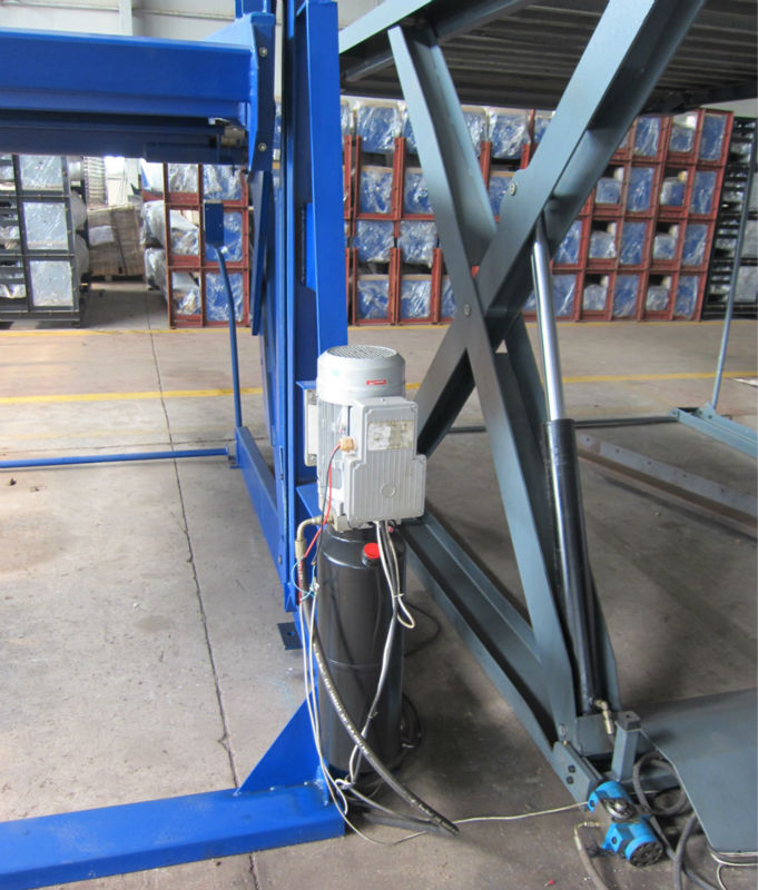 6000LBS tilting parking lift for cars