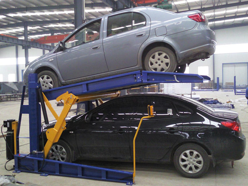 6000LBS tilting parking lift for cars
